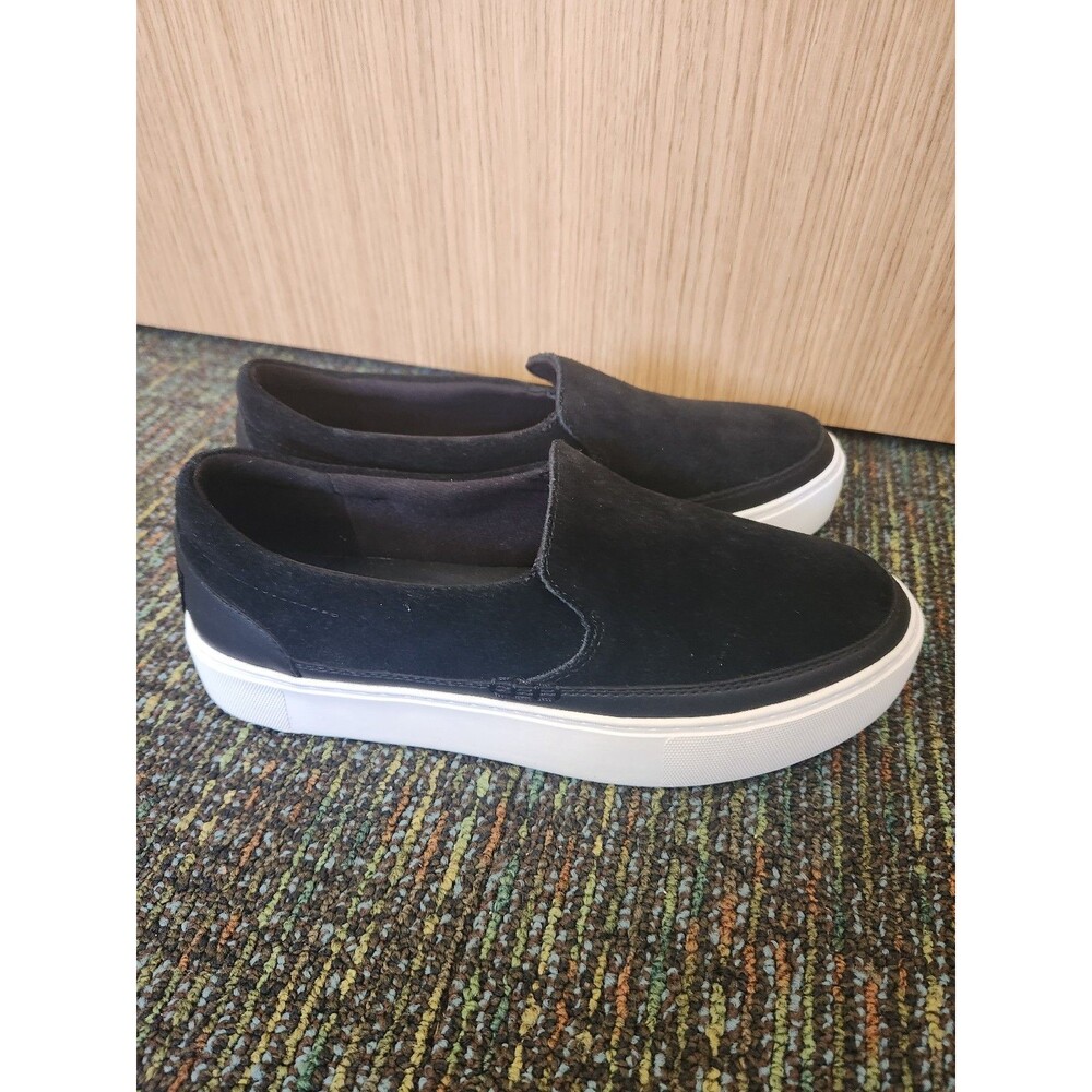 Ugg Australia Women's Zilo Slip-on Sneakers Black Suede Size 8.5